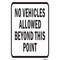 Signmission Safety Sign, 12 in Height, Aluminum, 18 in Length, 24933 A-1218-24933 - alternate 1